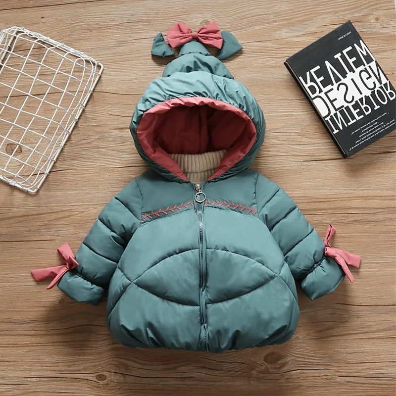 Autumn Winter New Baby Girls Long Sleeve Thick Cotton Padded Warm Hooded Outerwear Toddler Fur Hooded Solid Windproof Snow Coat
Autumn Winter New Baby Girls Long Sleeve Thick Cotton Padded Warm Hooded Outerwear Toddler Fur Hooded Solid Windproof Snow Coat