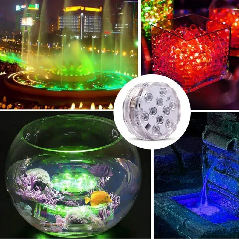 RGB Remote Control Submersible Light IP68 Waterproof Underwater Lights Pond Swimming Pool Decorative Night Lamps For Aquarium
RGB Remote Control Submersible Light IP68 Waterproof Underwater Lights Pond Swimming Pool Decorative Night Lamps For Aquarium