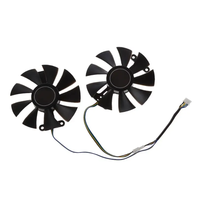 2021 New 85mm GA91S2H DC 12V 0.35A 4Pin Cooler Fan Replacement For Zotac GTX 1060 GTX950 GTX 1050Ti Graphics Card Cooling Fan
2021 New 85mm GA91S2H DC 12V 0.35A 4Pin Cooler Fan Replacement For Zotac GTX 1060 GTX950 GTX 1050Ti Graphics Card Cooling Fan