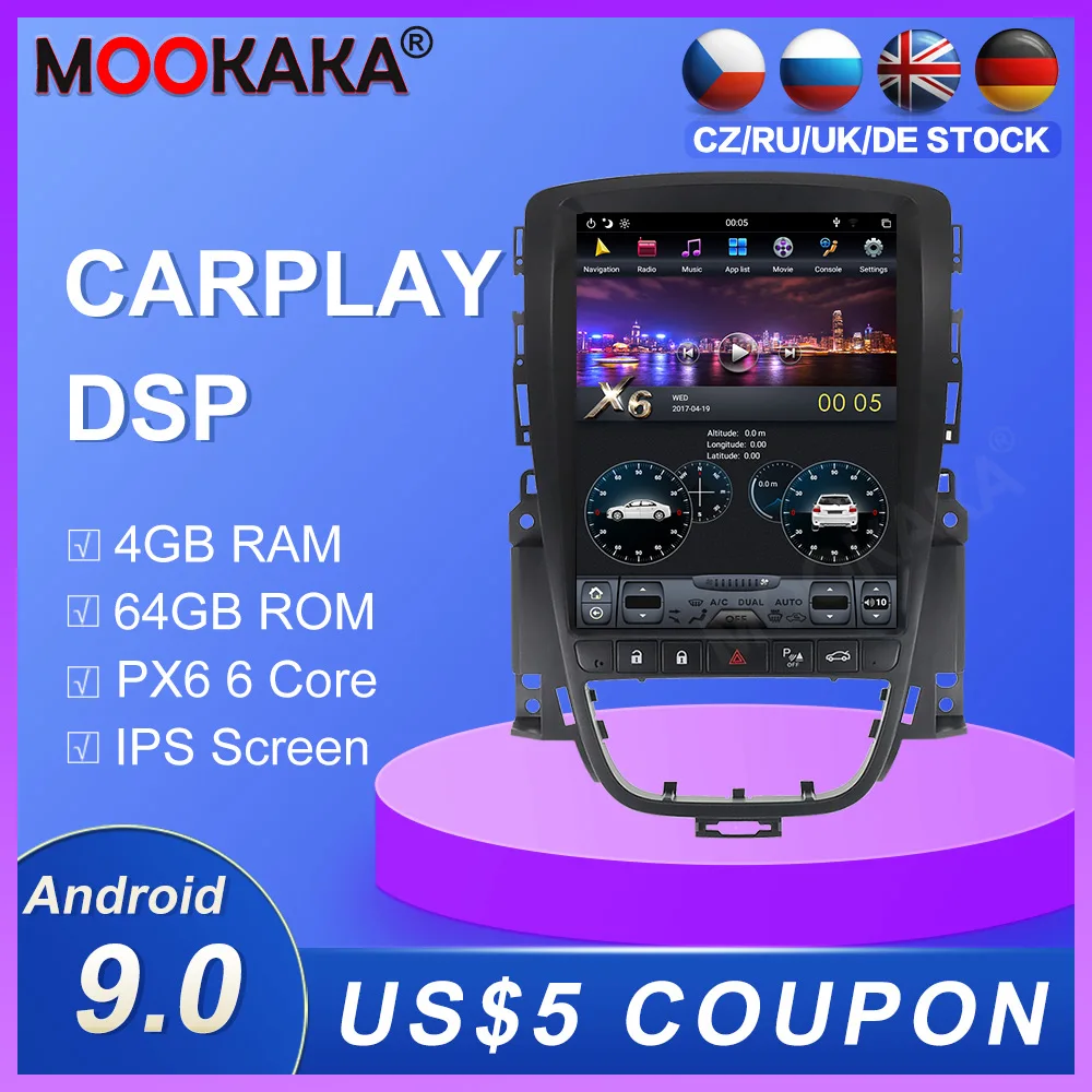 Tesla style 10.4 BIG Screen Android 9.0 Car gps navigation For OPEL Vauxhall Holden Astra J 2010 2011 2012 2013 radio stereo dvd
Tesla style 10.4 BIG Screen Android 9.0 Car gps navigation For OPEL Vauxhall Holden Astra J 2010 2011 2012 2013 radio stereo dvd