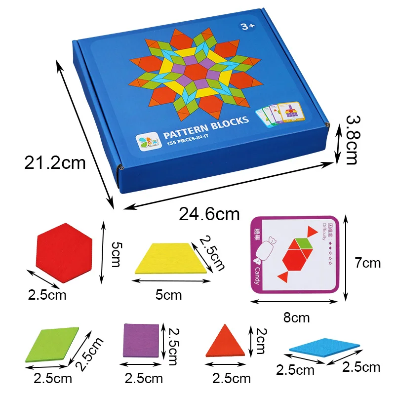 155pcs Wooden Jigsaw Puzzle Board Set Colorful Baby Montessori Educational Toys for Children Learning Developing Toy
155pcs Wooden Jigsaw Puzzle Board Set Colorful Baby Montessori Educational Toys for Children Learning Developing Toy