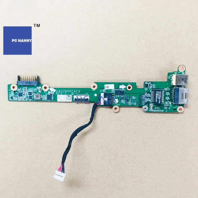 Оригинальная плата питания постоянного тока для Acer Aspire V5-551 RJ45 DA0ZRPPC6C0 HDD кабель Lcd