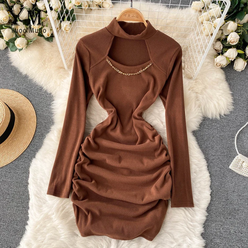 YuooMuoo Fashion Breathable T Shirt Dress Women Designer Hollow Out Slim Package Hips Bodycon Dress Streetwear Female Vestidos
YuooMuoo Fashion Breathable T Shirt Dress Women Designer Hollow Out Slim Package Hips Bodycon Dress Streetwear Female Vestidos