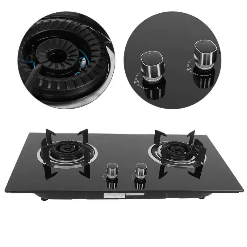 Household 2 Burners Liquefied Gas Stove Cooker Kitchen Cooking Accessory Appliance Cookware Kitchen Appliance
Household 2 Burners Liquefied Gas Stove Cooker Kitchen Cooking Accessory Appliance Cookware Kitchen Appliance
