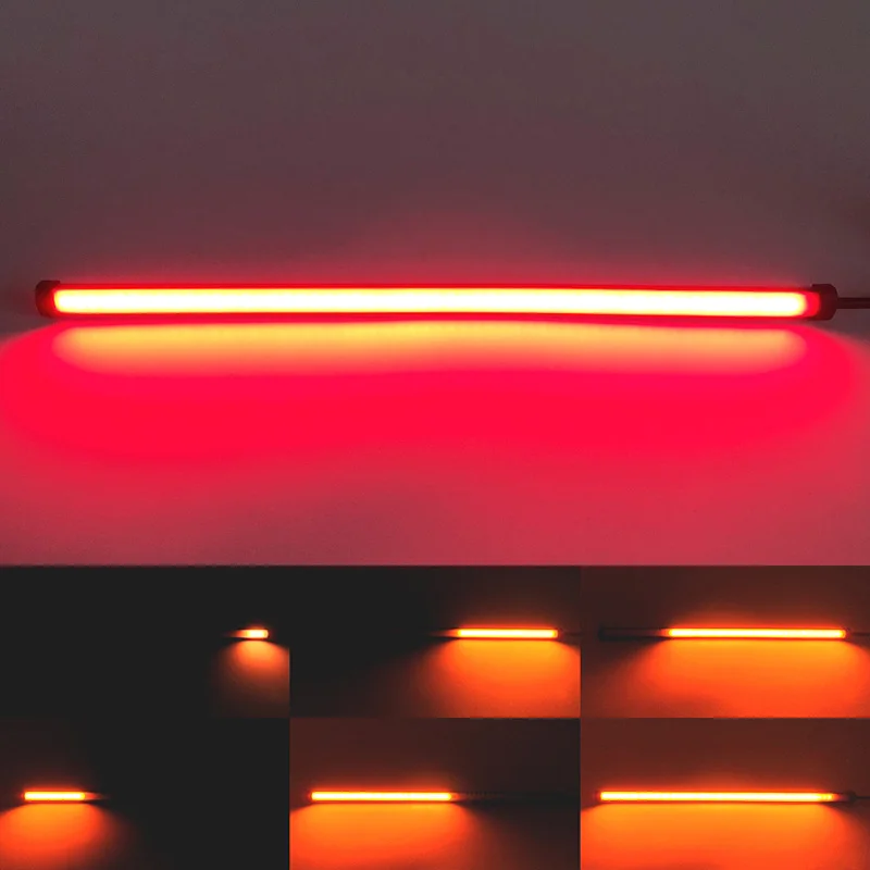 2PCS Car LED Light DRL Strips DC 12 Volts 3.2 Watts White/ Red Amber 3014 SMD Daytime Running Light Sequential Flow Turn Signal
2PCS Car LED Light DRL Strips DC 12 Volts 3.2 Watts White/ Red Amber 3014 SMD Daytime Running Light Sequential Flow Turn Signal