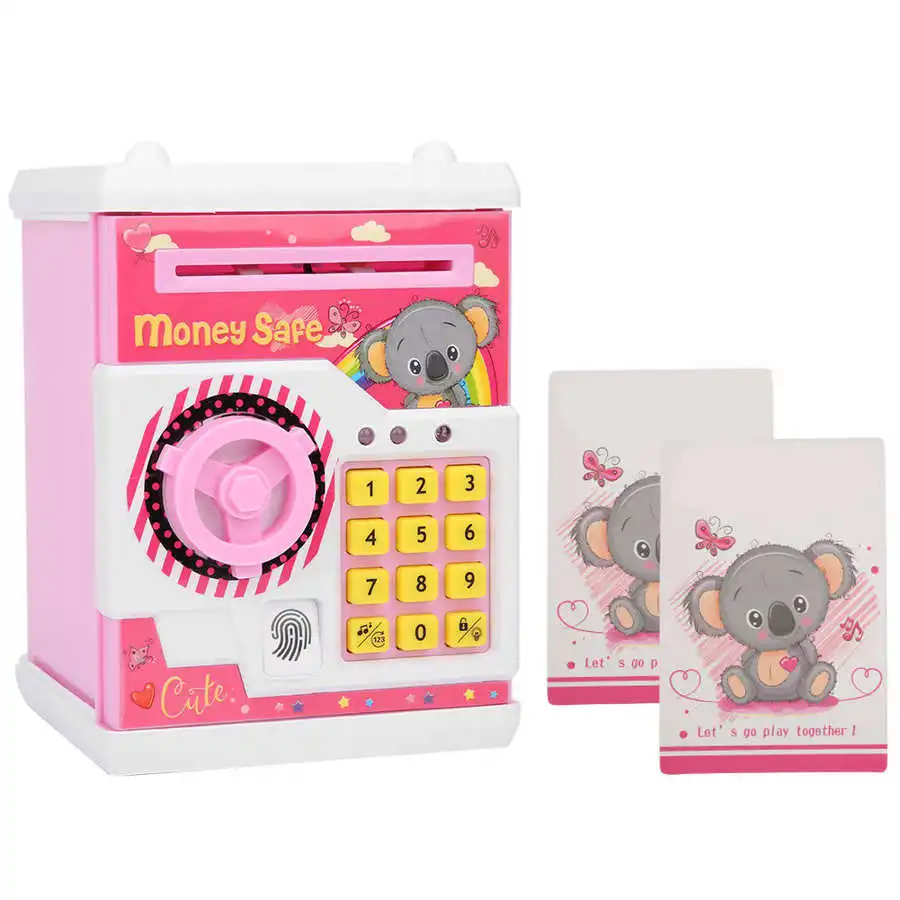 Electronic Bank ATM Password Money Box Cash Coins Saving Box ATM Bank Safe Box Automatic Deposit Banknote Christmas Gift
Electronic Bank ATM Password Money Box Cash Coins Saving Box ATM Bank Safe Box Automatic Deposit Banknote Christmas Gift