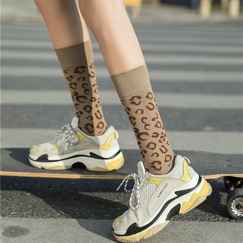 1 Pair Of New Cotton Leopard Print Women's Socks Fashion Personality Spring Socks Women Print Novelty Comfortable Socks
1 Pair Of New Cotton Leopard Print Women's Socks Fashion Personality Spring Socks Women Print Novelty Comfortable Socks