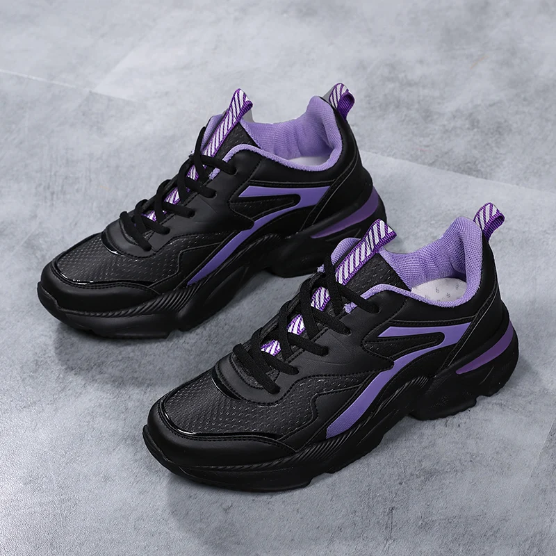 Кроссовки женские на шнуровке, Вулканизированная подошва, Повседневная Удобная обувь на платформе, массивные, Весенняя модная обувь
Кроссовки женские на шнуровке, Вулканизированная подошва, Повседневная Удобная обувь на платформе, массивные, Весенняя модная обувь