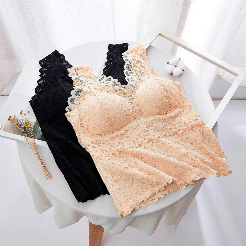 2021 Women Push Up Wireless Lace Bra Top Women Plus Size Bralette Underwear Lingerie Yoga Running Sport Bra Activo Sujetador
2021 Women Push Up Wireless Lace Bra Top Women Plus Size Bralette Underwear Lingerie Yoga Running Sport Bra Activo Sujetador
