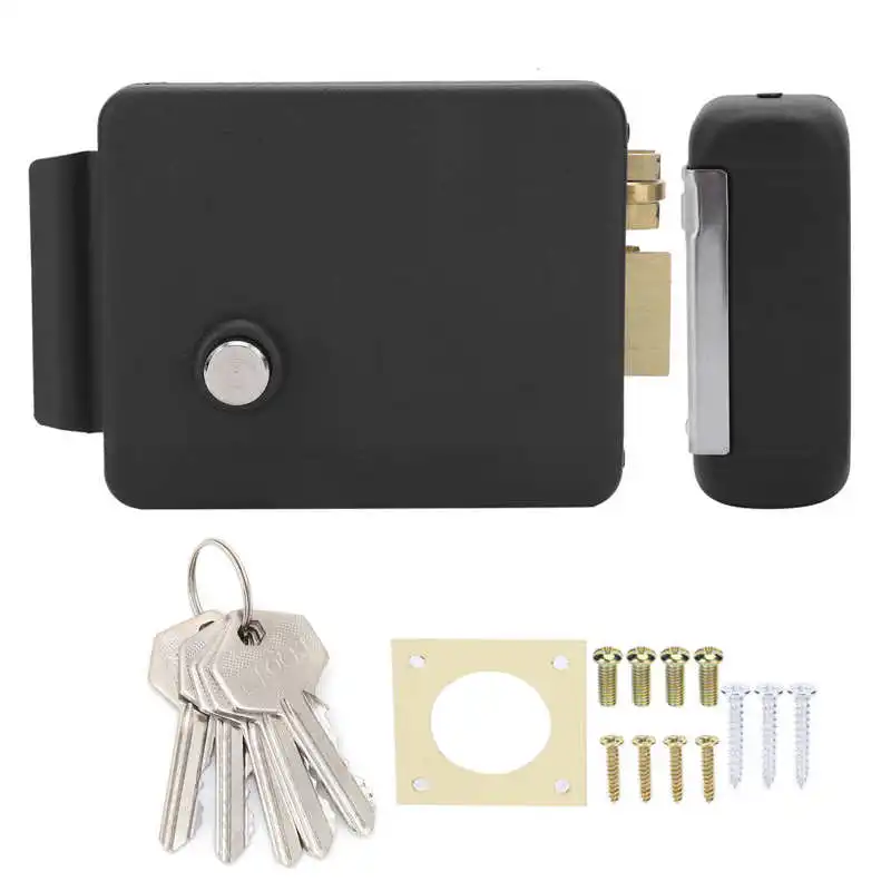 DC12V Electric Door Lock Connecting Rod Integrated Access Control System Right-Opening Black new
DC12V Electric Door Lock Connecting Rod Integrated Access Control System Right-Opening Black new