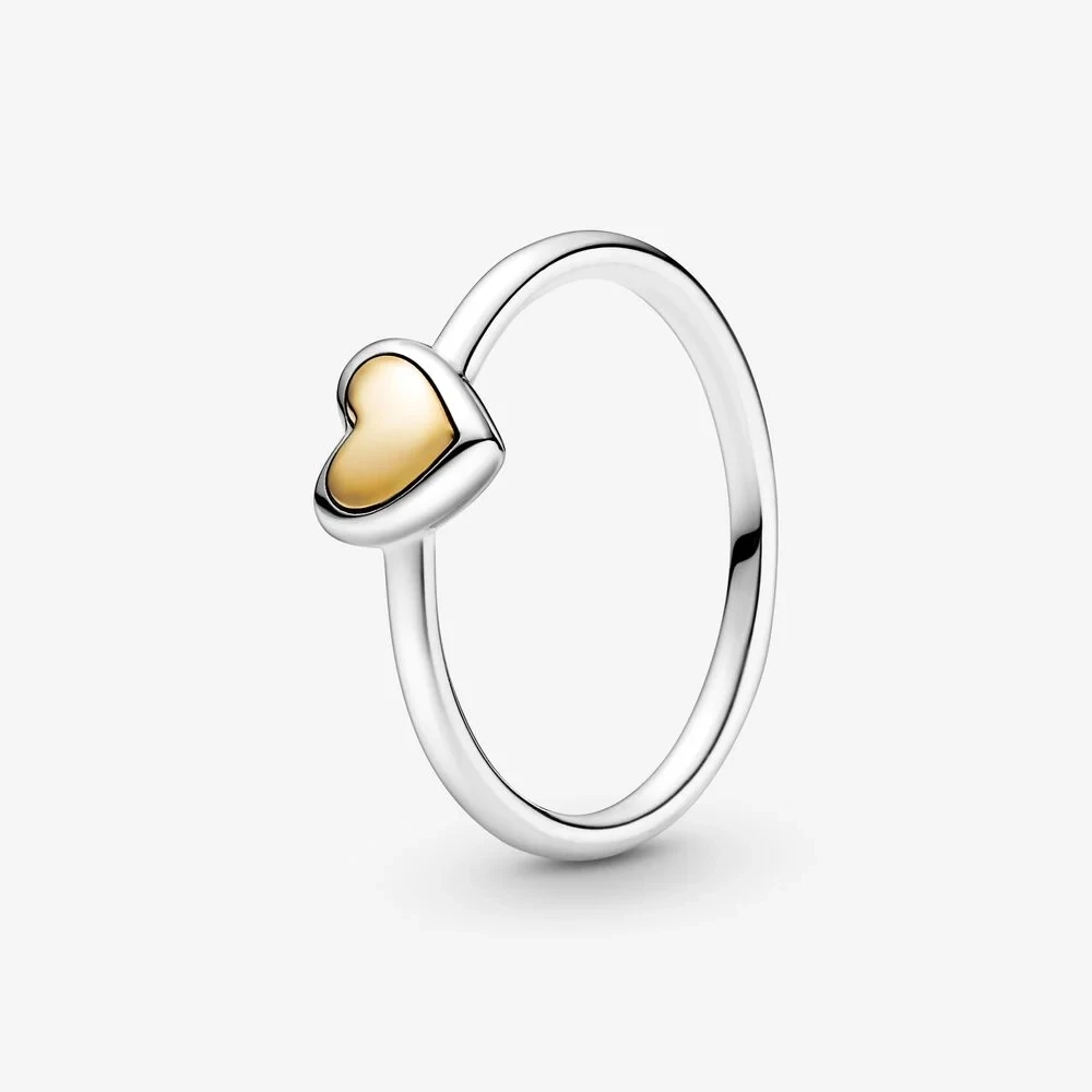 2021 Mother's Day Gift Golden Heart Rings For Women 100% 925 Jewelry Sterling Silver Anillos Mujer Wedding Engagement Ring
2021 Mother's Day Gift Golden Heart Rings For Women 100% 925 Jewelry Sterling Silver Anillos Mujer Wedding Engagement Ring