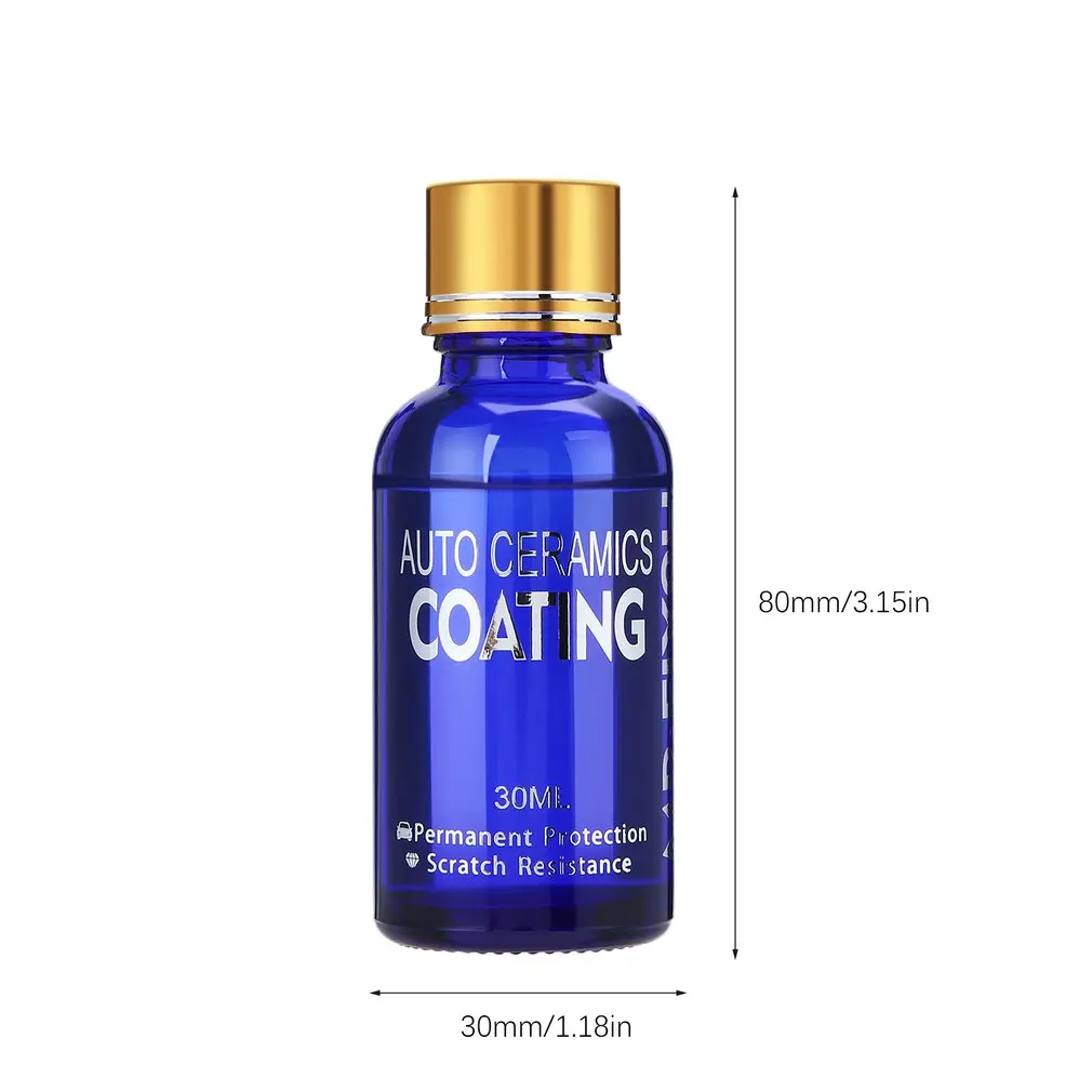 30ml Crystalline Plating Car Motorcycle Polish Liquid 9H Ceramic Coating Nano Hydrophobic Glass Coating Car Styling Accessory
30ml Crystalline Plating Car Motorcycle Polish Liquid 9H Ceramic Coating Nano Hydrophobic Glass Coating Car Styling Accessory
