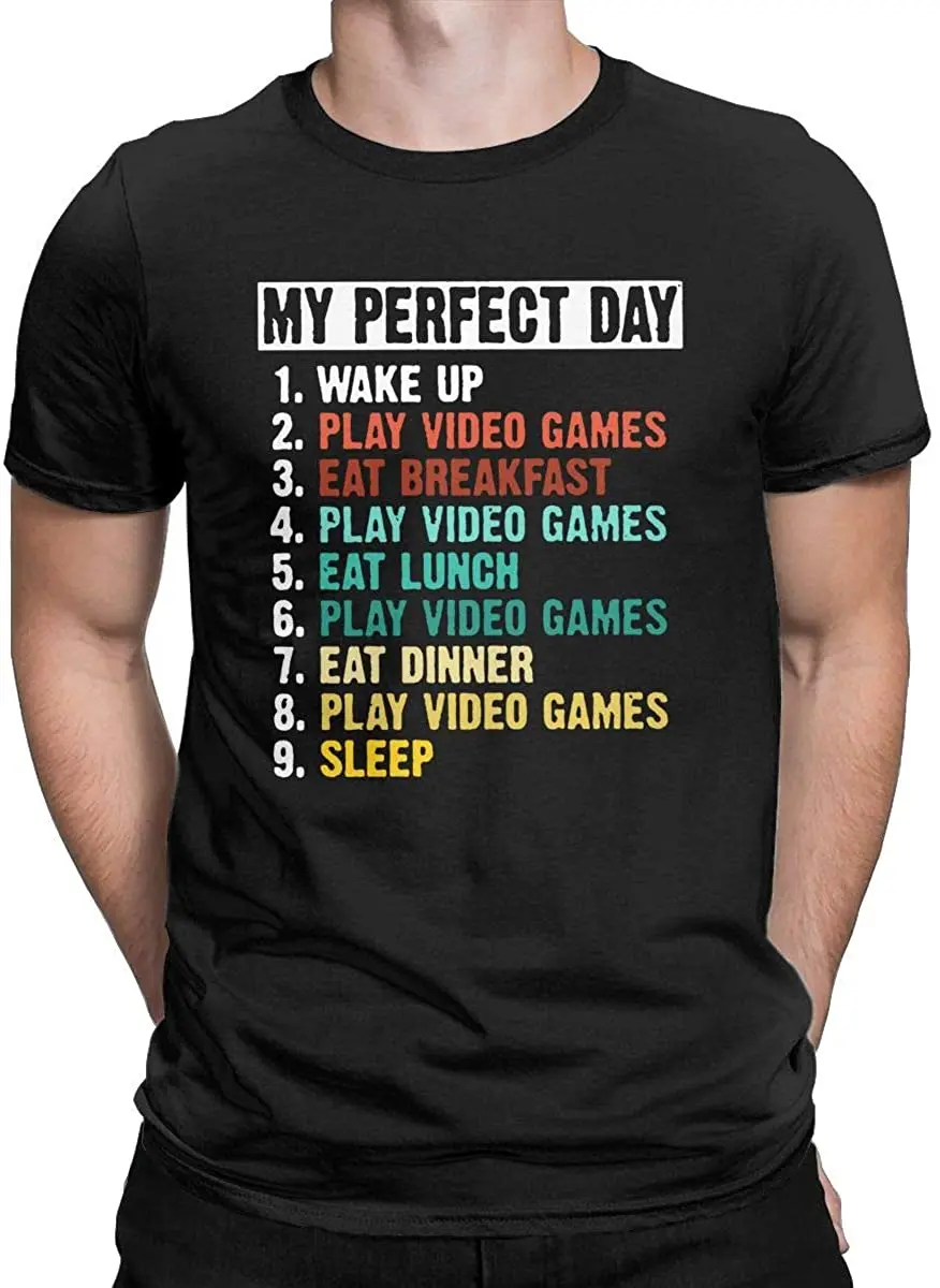 Летняя мужская футболка My Perfect Day 2021, свободная Хлопковая мужская футболка высокого качества с круглым вырезом и короткими рукавами
Летняя мужская футболка My Perfect Day 2021, свободная Хлопковая мужская футболка высокого качества с круглым вырезом и короткими рукавами