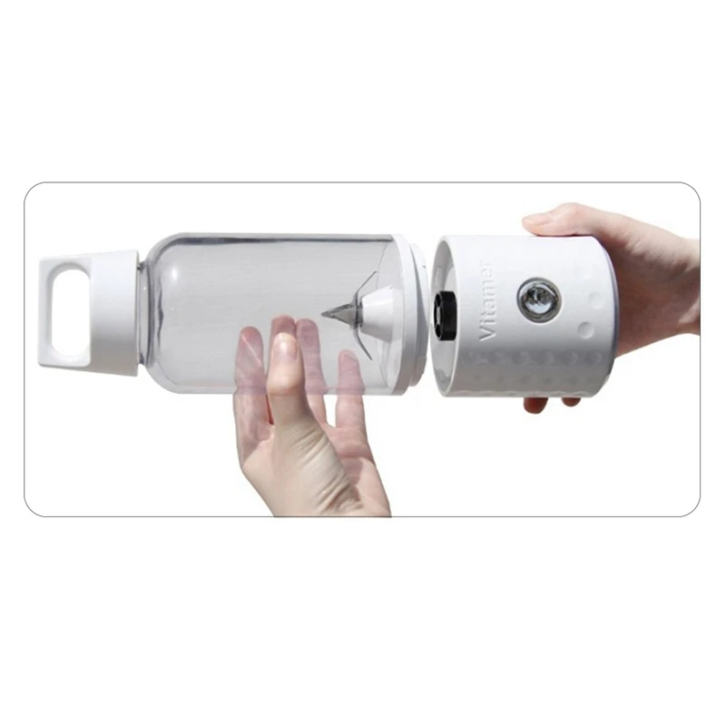 500ML 4000MAh Portable Smoothie Blender Mini USB Mixer Electric Juicer Charging Vitamer Fruit Juicer
500ML 4000MAh Portable Smoothie Blender Mini USB Mixer Electric Juicer Charging Vitamer Fruit Juicer