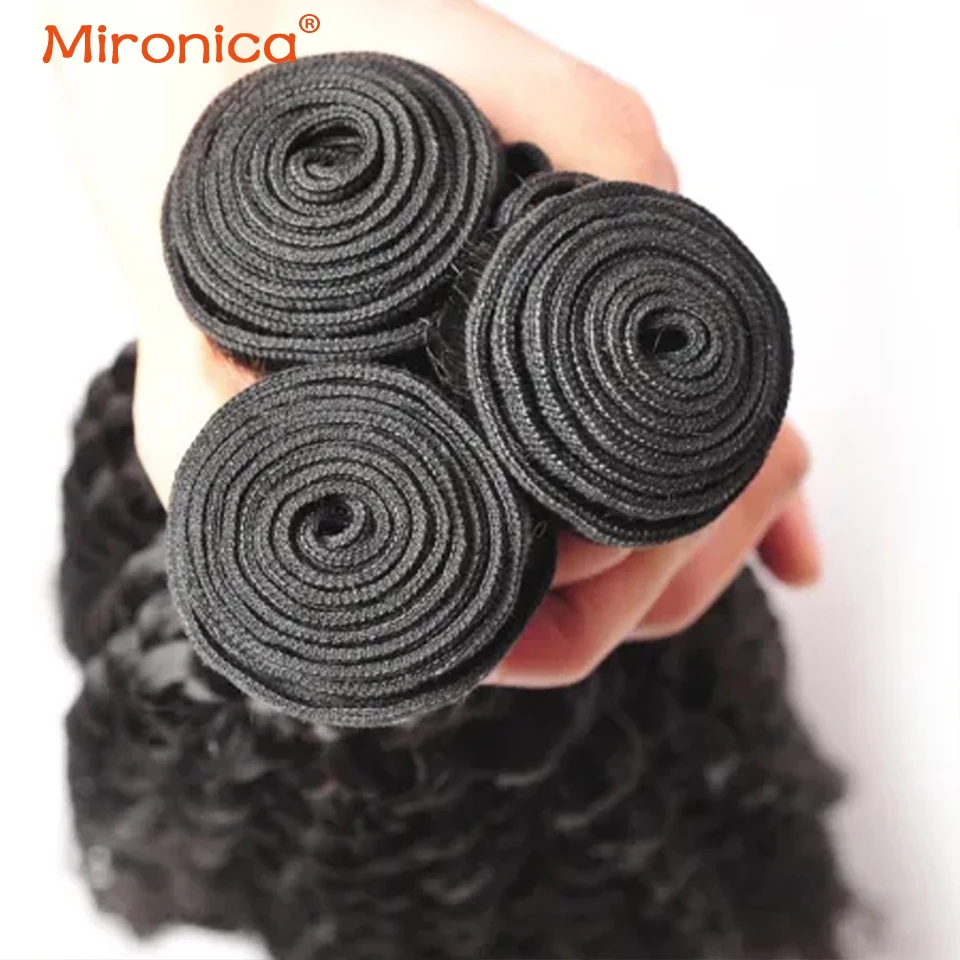Mironica Hair 30 32 34 36 inch Kinky Curly Peruvian Human Hair Bundles Hair Extensions 1/3/4 Bundles Remy Hair Weave Bundles
Mironica Hair 30 32 34 36 inch Kinky Curly Peruvian Human Hair Bundles Hair Extensions 1/3/4 Bundles Remy Hair Weave Bundles