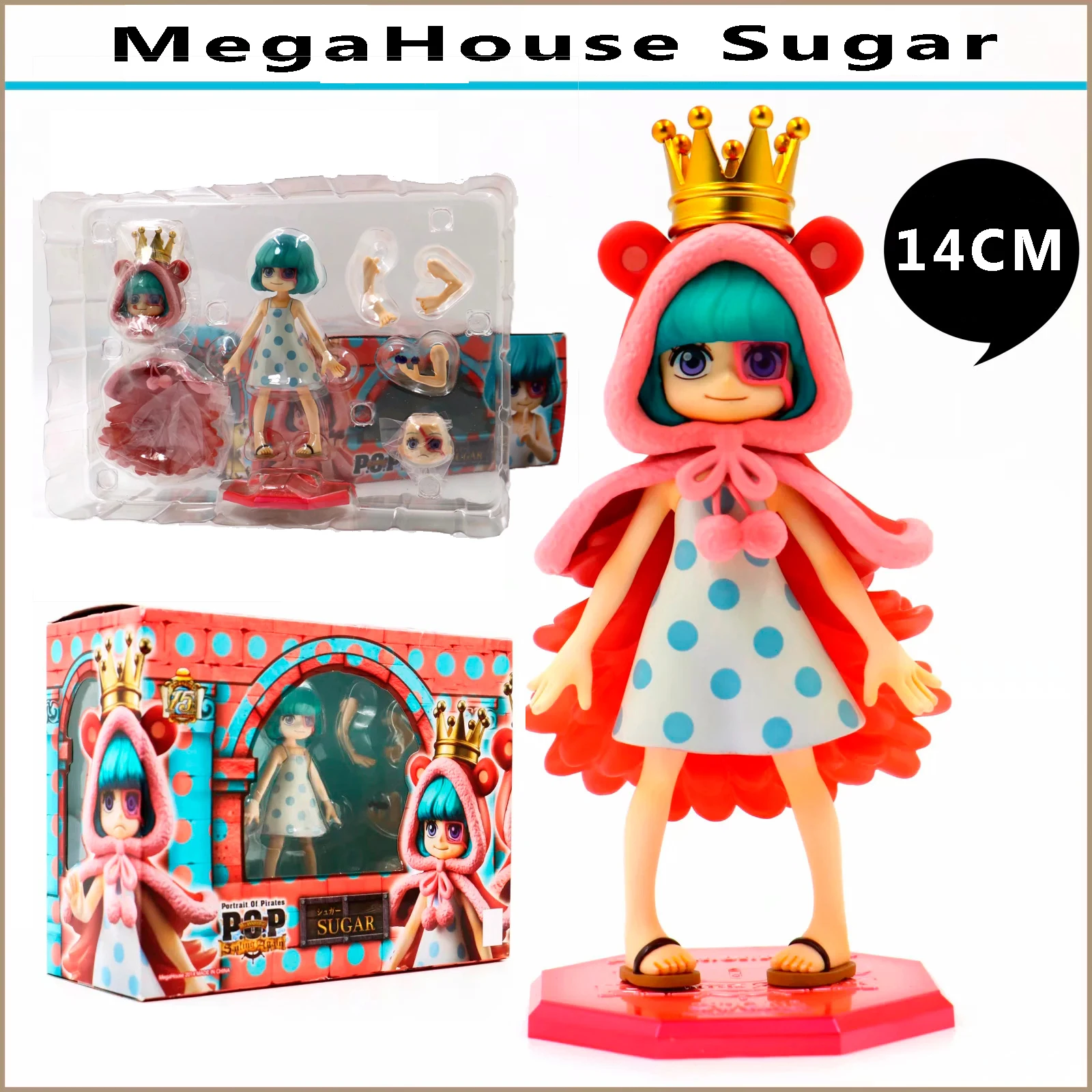Japanese Anime One Piece 2 Years Later Pirates Donquixote MegaHouse Sugar PVC Action Figure Collectible Model Toys Gift Ornament
Japanese Anime One Piece 2 Years Later Pirates Donquixote MegaHouse Sugar PVC Action Figure Collectible Model Toys Gift Ornament
