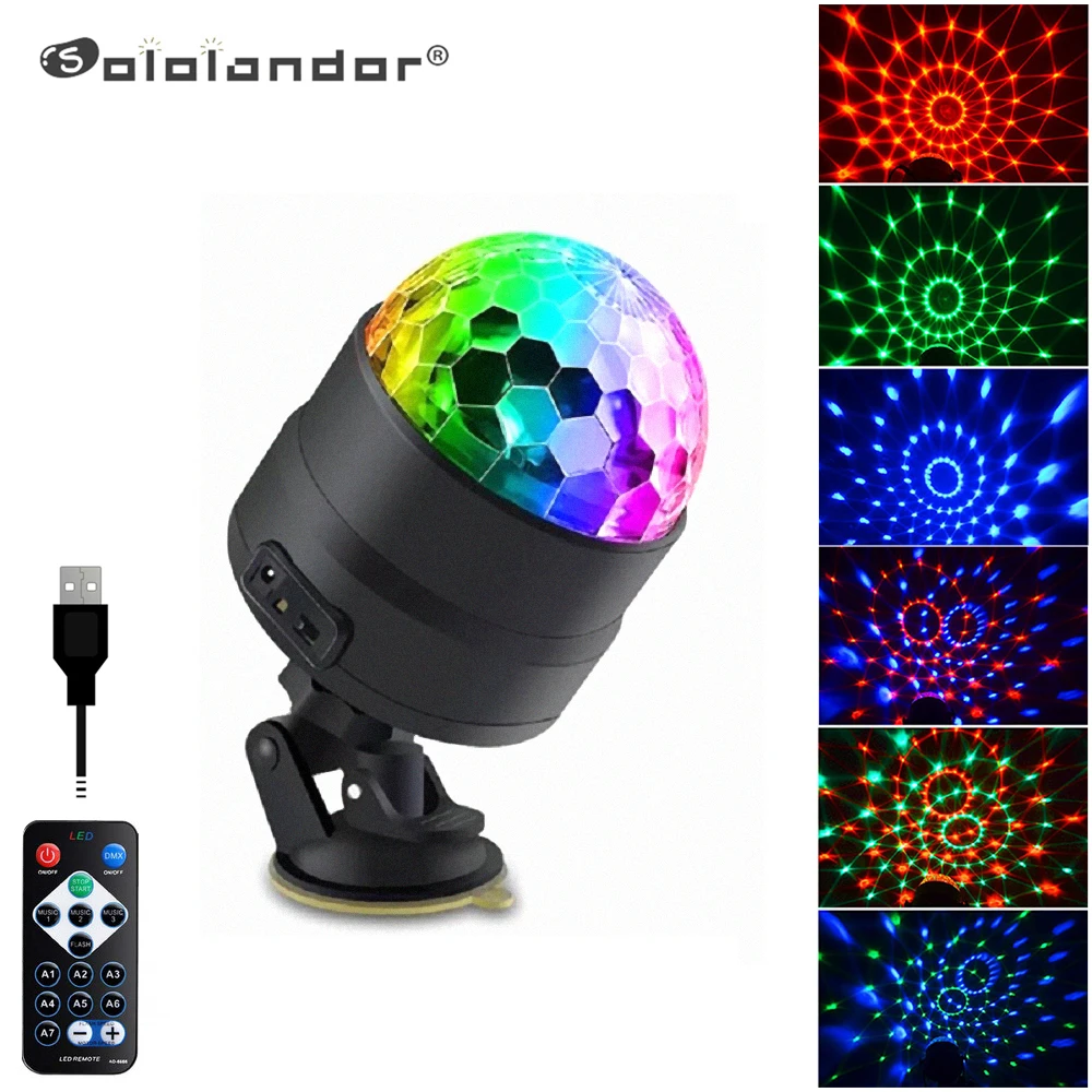 Newest 5V USB Disco Light Ball Lighting for Car Home Wedding Outdoor Party DJ Stage Lights Projectorwith Remote Ajustable Base
Newest 5V USB Disco Light Ball Lighting for Car Home Wedding Outdoor Party DJ Stage Lights Projectorwith Remote Ajustable Base