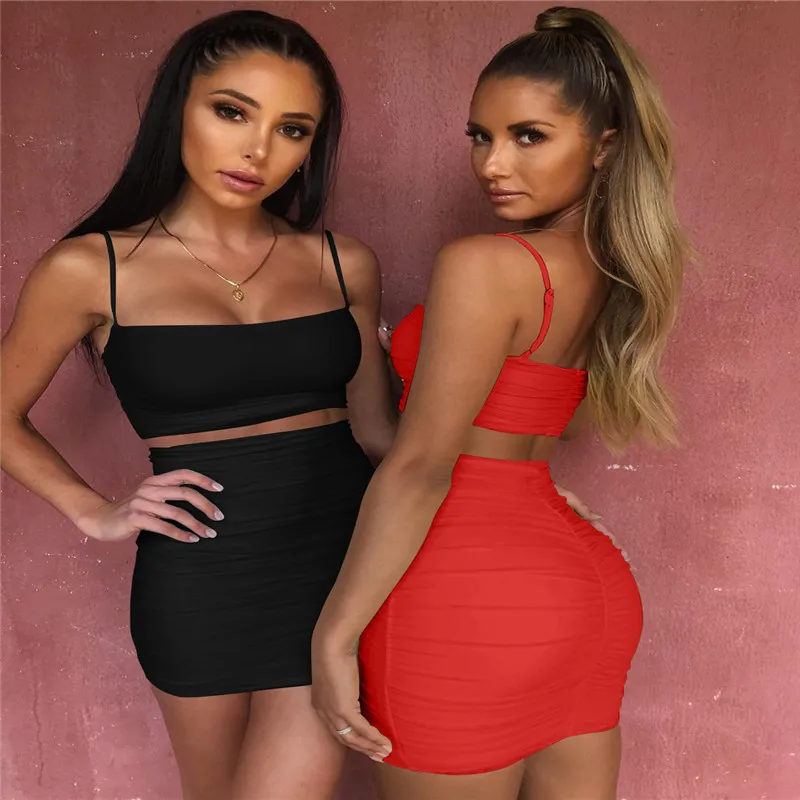 2021 Summer New Fashion Sexy Camisole, European and American Nightclubs with Backpack Hip Skirt Suit Women
2021 Summer New Fashion Sexy Camisole, European and American Nightclubs with Backpack Hip Skirt Suit Women