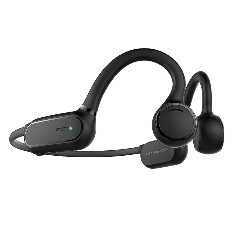 Беспроводные наушники AS1 с костной проводимостью, Bluetooth-наушники 5,0, Спортивная гарнитура громкой связи с микрофоном (черный)
Беспроводные наушники AS1 с костной проводимостью, Bluetooth-наушники 5,0, Спортивная гарнитура громкой связи с микрофоном (черный)