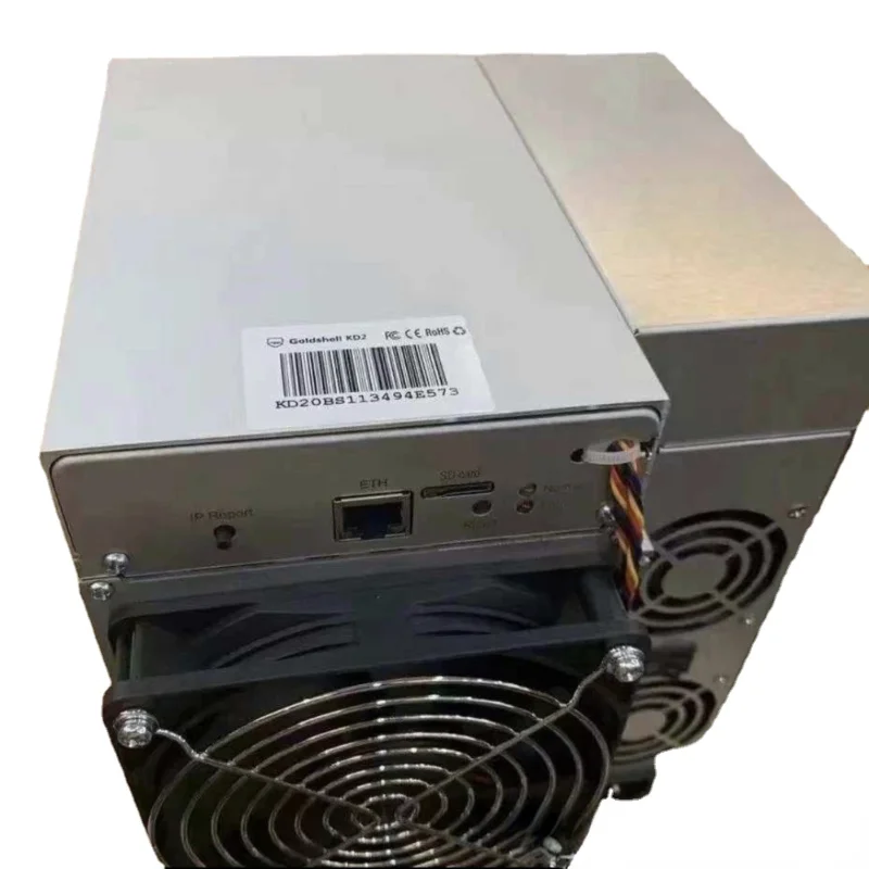 Máquina de minería silenciosa ETH BTC Kd2, garantía de calidad, máquina de segunda mano de 1 año, fuente de alimentación libreCD
Máquina de minería silenciosa ETH BTC Kd2, garantía de calidad, máquina de segunda mano de 1 año, fuente de alimentación libreCD