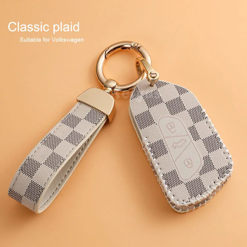 Leather Car Remote Key Cover Case For Volkswagen VW Golf 8 Mk8 2020 Smart Car Keychain Auto Accessories
Leather Car Remote Key Cover Case For Volkswagen VW Golf 8 Mk8 2020 Smart Car Keychain Auto Accessories