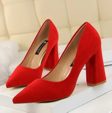 2021 Women Faux Sandals Suede Solid Colors Pump Basic Sandals Slip On High Heels Shallow Femme Fashion Shoes 014C1237 -4 
2021 Women Faux Sandals Suede Solid Colors Pump Basic Sandals Slip On High Heels Shallow Femme Fashion Shoes 014C1237 -4