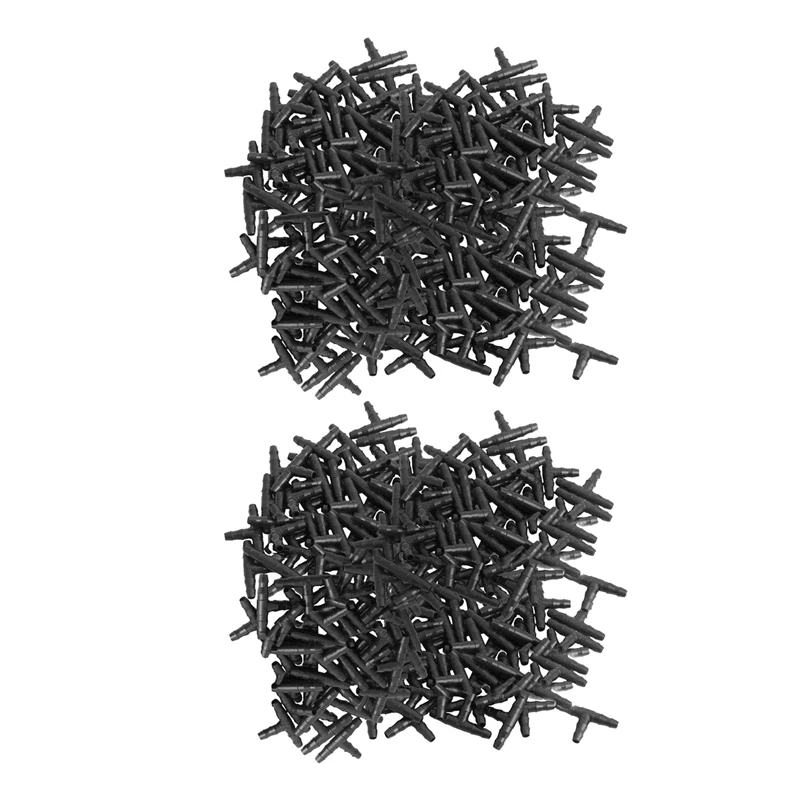 Drip Irrigation Barbed Connectors, Universal Barbed Tee Fittings 200Pcs, Fits 1/4 Inch Drip Tubing (4/7Mm Tee Pipe)
Drip Irrigation Barbed Connectors, Universal Barbed Tee Fittings 200Pcs, Fits 1/4 Inch Drip Tubing (4/7Mm Tee Pipe)