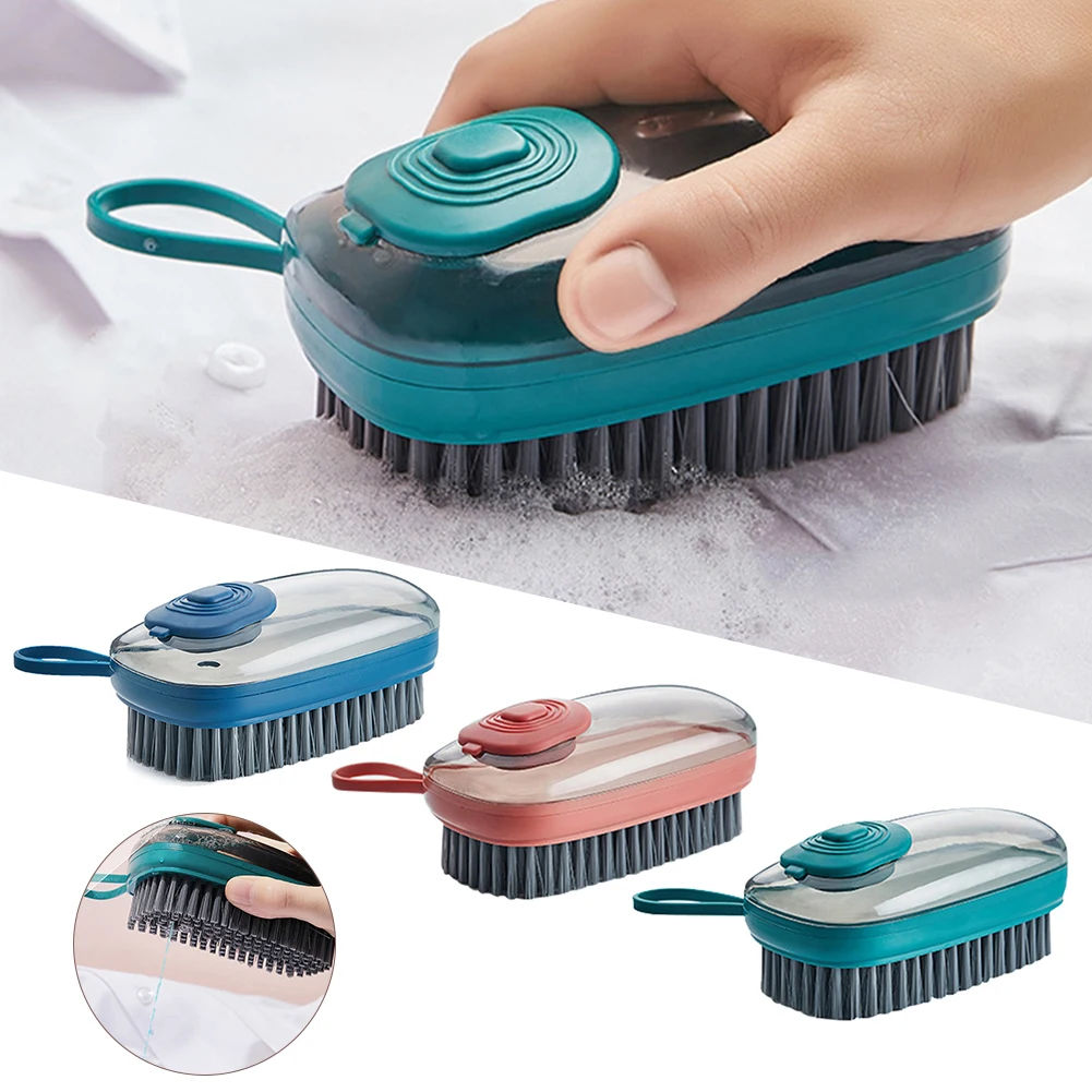 Soap Dispensing Scrub Brush Multi-Purpose Dish Brush Cleaning Brush for Bathroom Kitchen Laundry Automatic Liquid Addition Brush
Soap Dispensing Scrub Brush Multi-Purpose Dish Brush Cleaning Brush for Bathroom Kitchen Laundry Automatic Liquid Addition Brush