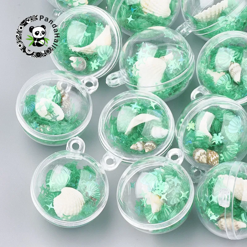 Pandahall 35 шт. пластиковые шариковые Подвески с оболочкой и блестками для ювелирное ожерелье DIY Изготовление круглых 36x30x30 мм отверстие: 3 мм
Pandahall 35 шт. пластиковые шариковые Подвески с оболочкой и блестками для ювелирное ожерелье DIY Изготовление круглых 36x30x30 мм отверстие: 3 мм