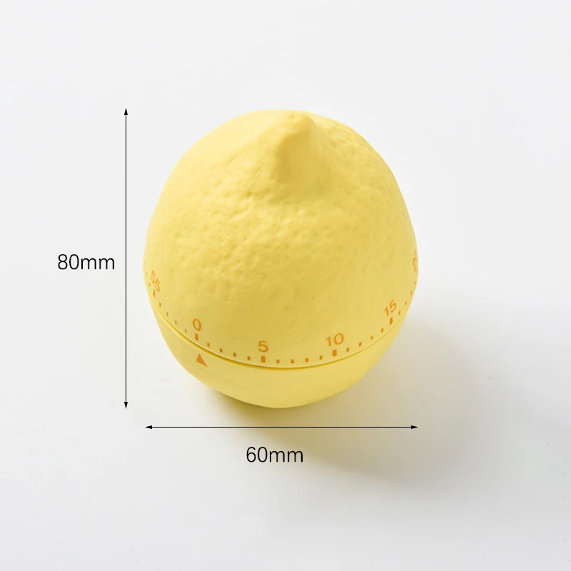 Creative Lemon Time Home Chronograph Clock 60 Minutes Cooking Dial Timer Kitchen Calculator Alarm Cooking Gadge
Creative Lemon Time Home Chronograph Clock 60 Minutes Cooking Dial Timer Kitchen Calculator Alarm Cooking Gadge