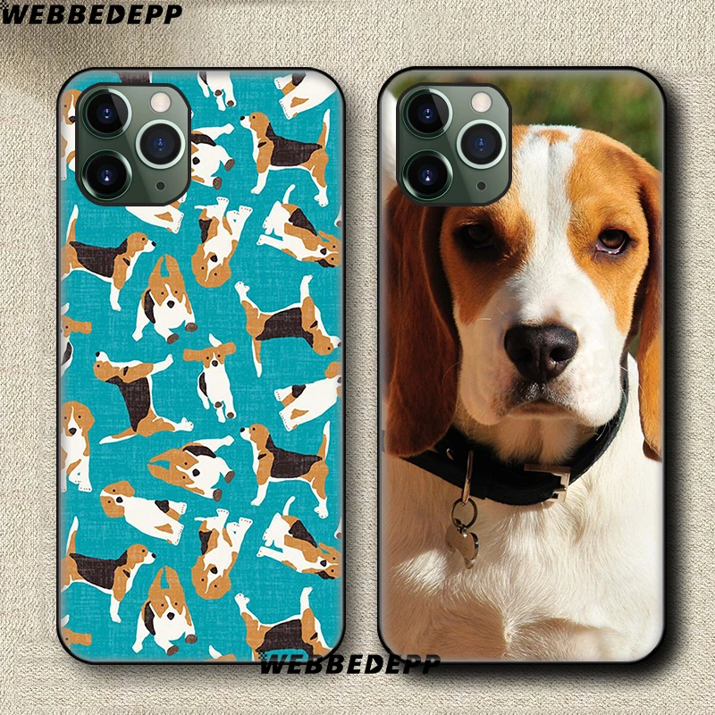 Beagle Dog Soft Silicone Case for Apple iPhone 11 Pro Xr Xs Max X or 10 8 7 6 6S Plus 5 5S SE TPU |