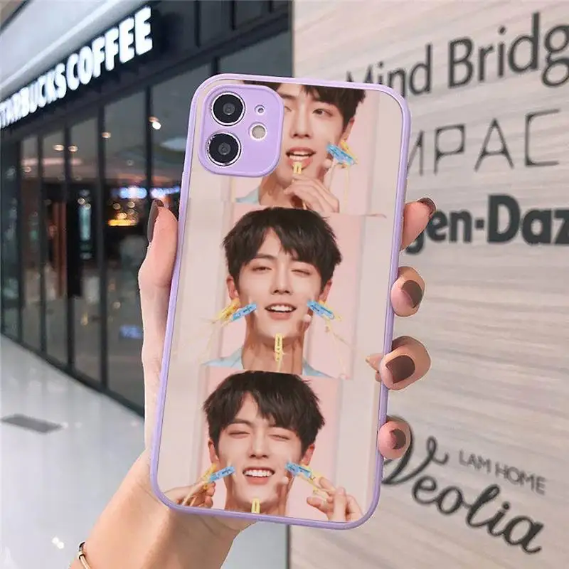 Xiao Zhan Phone Cases Matte transparent For Purple iPhone 12 Mini 11 Pro XR XS Max 7 8 Plus X Back Cover
Xiao Zhan Phone Cases Matte transparent For Purple iPhone 12 Mini 11 Pro XR XS Max 7 8 Plus X Back Cover