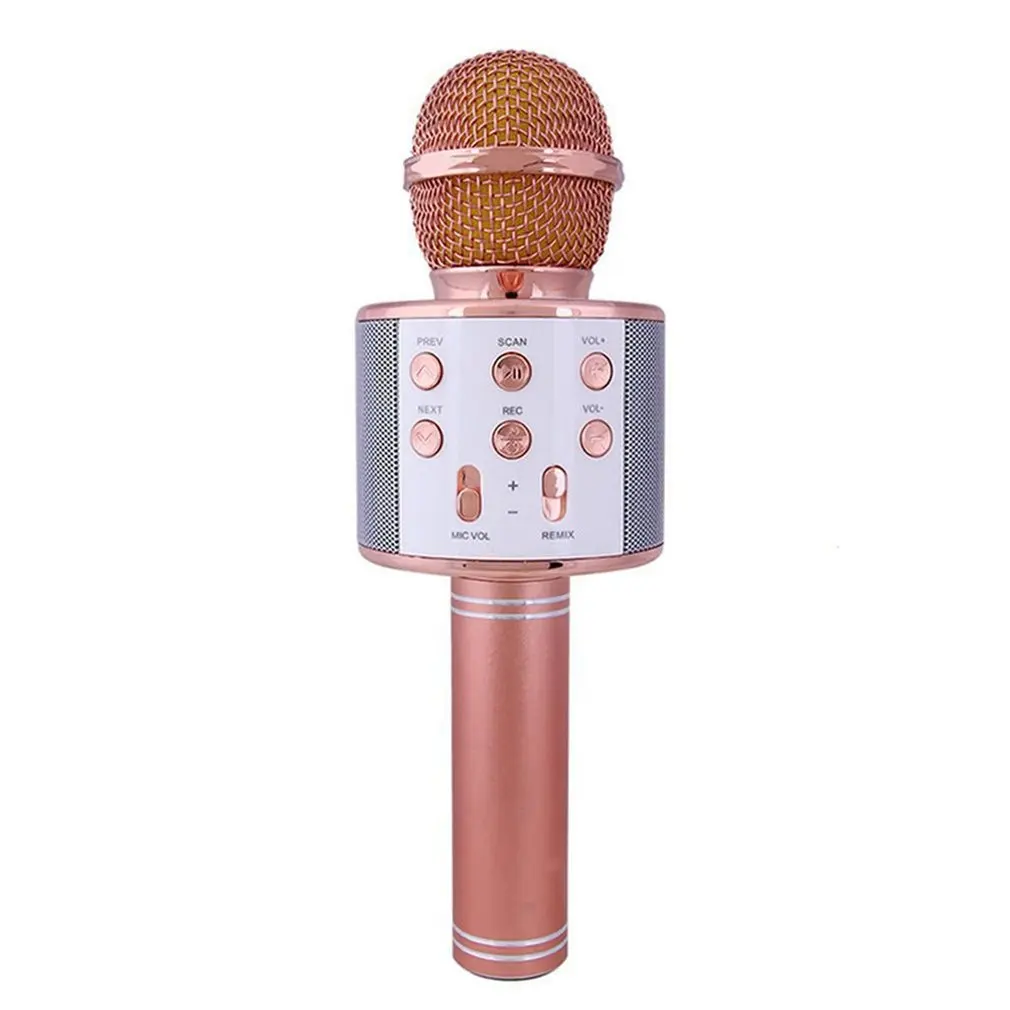 2020 Bluetooth Karaoke Microphone Wireless Microphone Professiona Speaker Handheld Microfone Player Singing Recorder Mic
2020 Bluetooth Karaoke Microphone Wireless Microphone Professiona Speaker Handheld Microfone Player Singing Recorder Mic