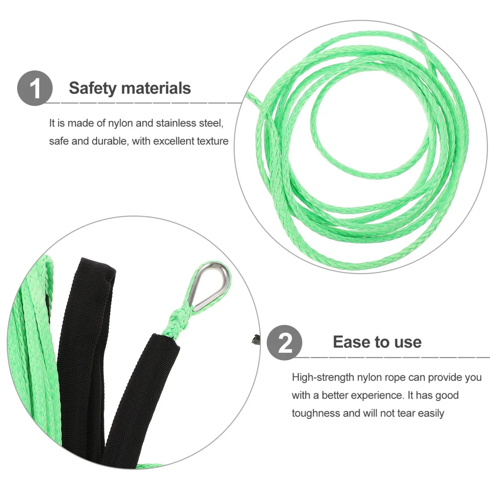 1pc Delicate Truck Tow Rope Useful Winch Rope Premium Truck Towing Rope 
1pc Delicate Truck Tow Rope Useful Winch Rope Premium Truck Towing Rope