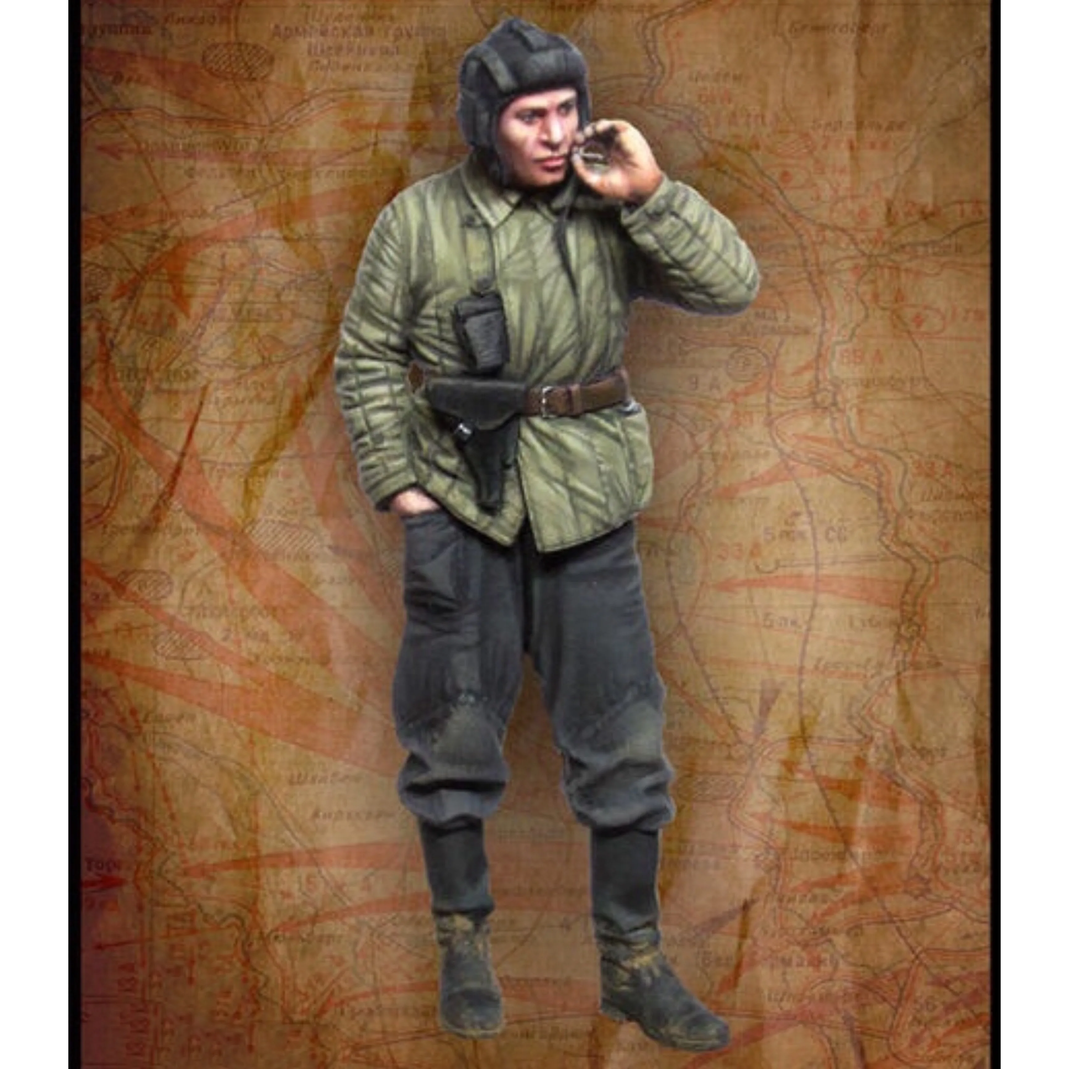 

1/35 фигурка модели из смолы GK, военная тема, несобранный и Неокрашенный комплект