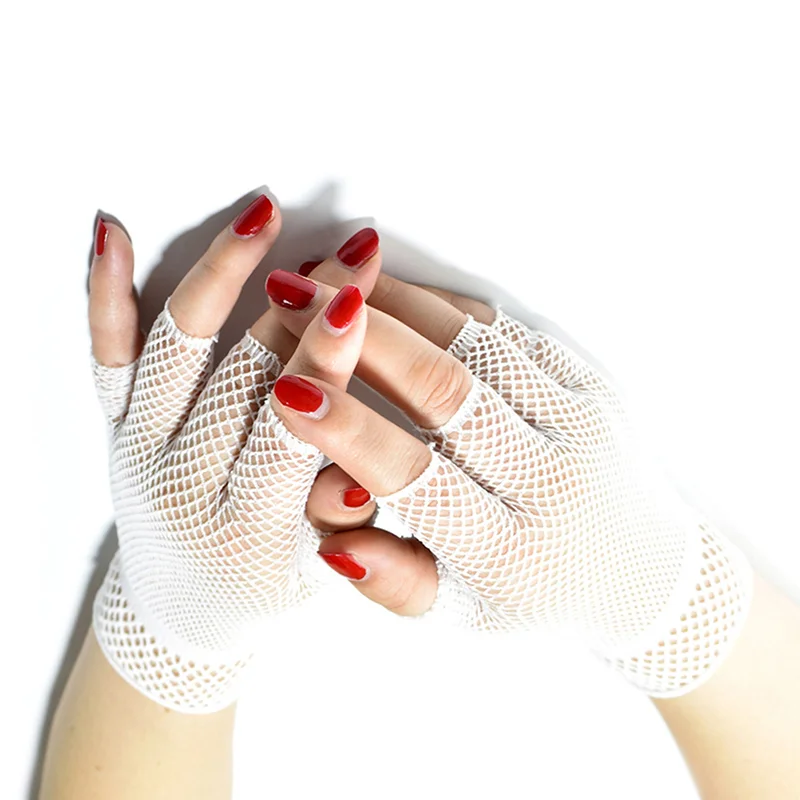 Fashion Half-finger Stretch Short Fishnet Gloves Cool Theme Party Suit Gloves Short Fishnet Short Gloves Cool Theme Party Suit 
Fashion Half-finger Stretch Short Fishnet Gloves Cool Theme Party Suit Gloves Short Fishnet Short Gloves Cool Theme Party Suit