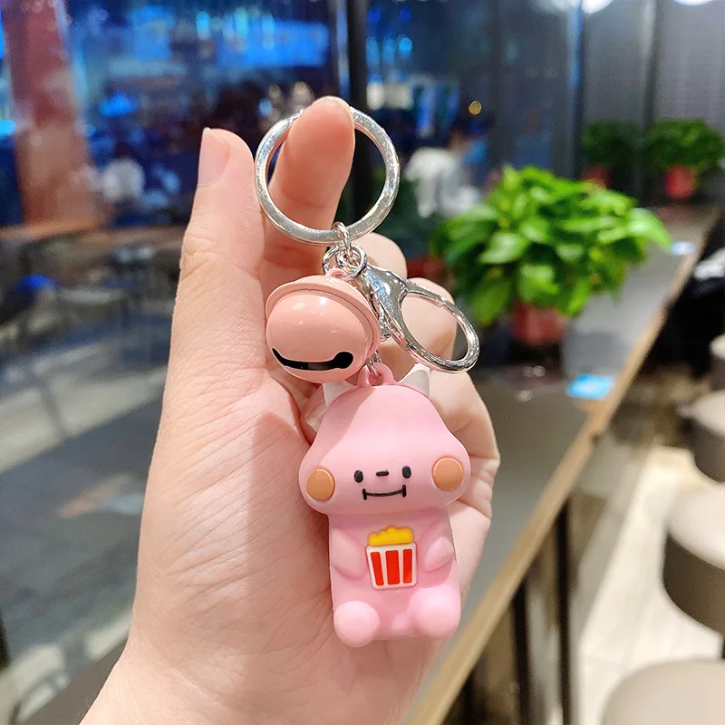 Cartoon Cute Foodie Dinosaur Keyring Student Backpack Pendant Car Seat Pendant Keychains Friend Keychain Christmas Birthday
Cartoon Cute Foodie Dinosaur Keyring Student Backpack Pendant Car Seat Pendant Keychains Friend Keychain Christmas Birthday