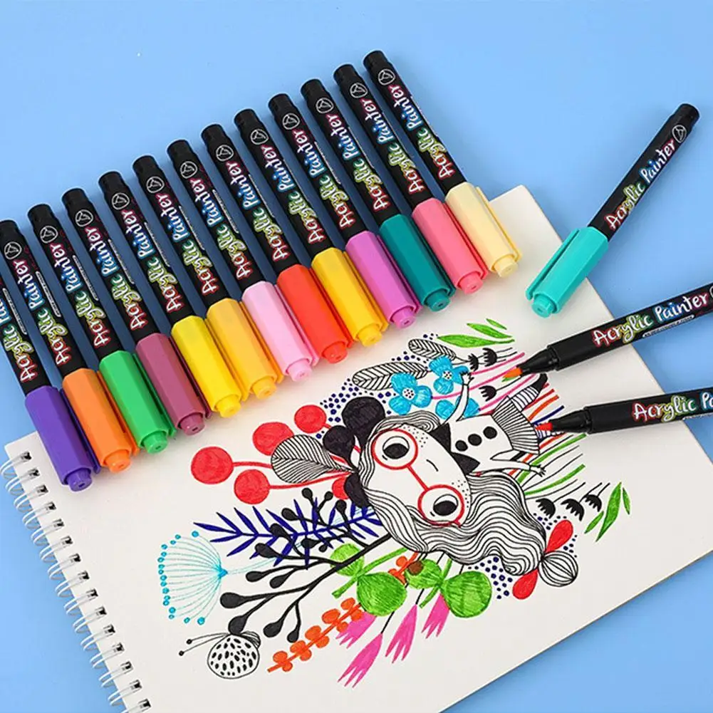 Markers Pens Kit Colorful Acrylic Marker Pen Set For Christmas Art Rock Painting DIY Card Making Stone Metal Ceramics Glass Wood
Markers Pens Kit Colorful Acrylic Marker Pen Set For Christmas Art Rock Painting DIY Card Making Stone Metal Ceramics Glass Wood