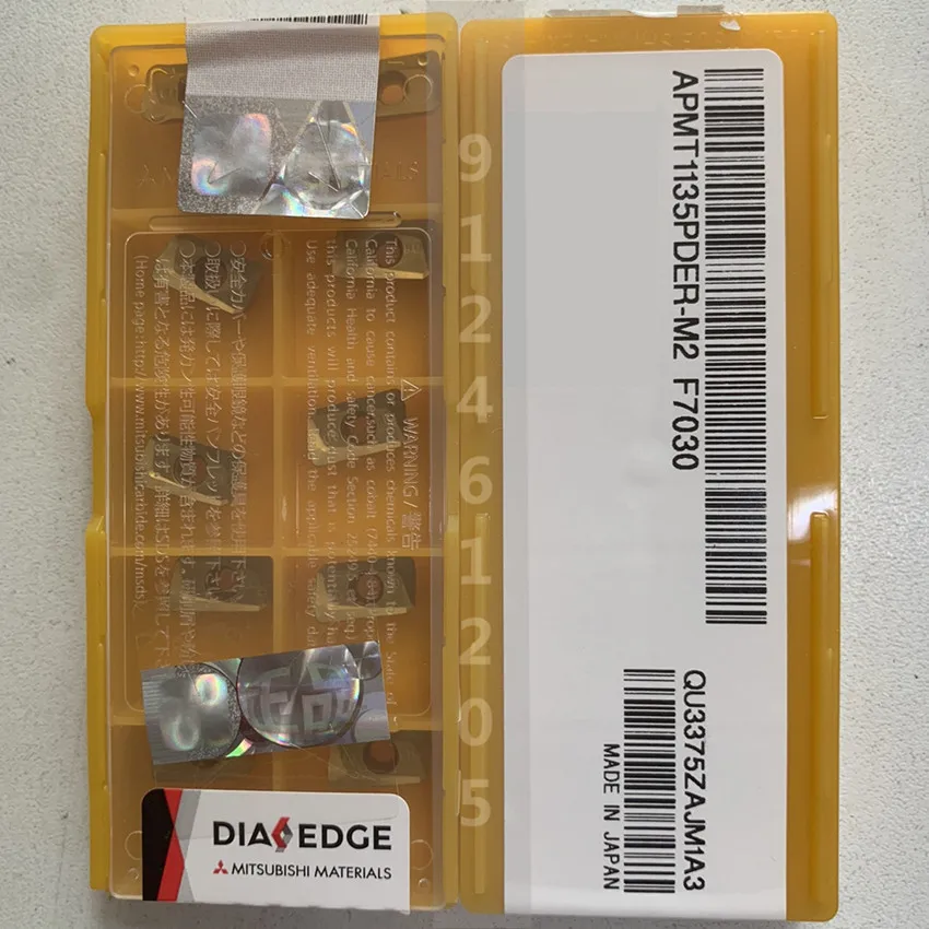APMT1135PDER-M2 F7030/APMT1604PDER-M2 F7030/APMT1135PDER-M1 F7030 CNC carbide inserts 10PCS/BOX
APMT1135PDER-M2 F7030/APMT1604PDER-M2 F7030/APMT1135PDER-M1 F7030 CNC carbide inserts 10PCS/BOX