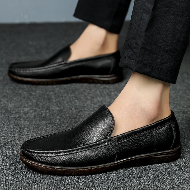 Men Casual Shoes genuine leather Loafers Men Shoes Male Classic Peas Shoes slip on Men's Low Top Flats Moccasins Shoes men
Men Casual Shoes genuine leather Loafers Men Shoes Male Classic Peas Shoes slip on Men's Low Top Flats Moccasins Shoes men