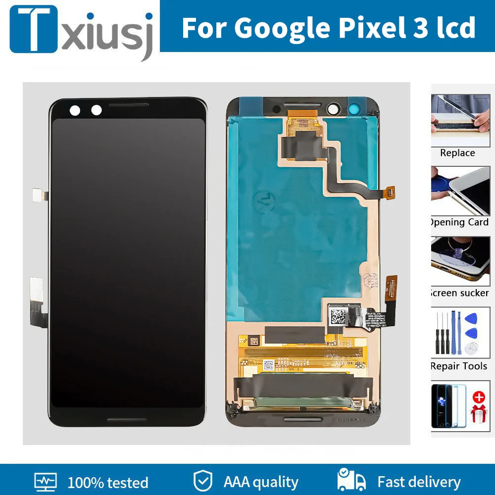 Оригинальный дисплей для Google Pixel 3, дисплей для HTC Google Pixel 3, Замена ЖК-экрана, запасные части
Оригинальный дисплей для Google Pixel 3, дисплей для HTC Google Pixel 3, Замена ЖК-экрана, запасные части