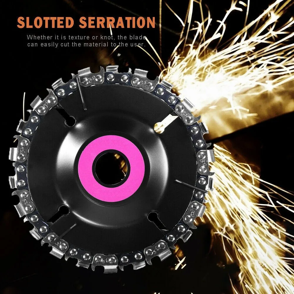 22T 4IN Grinder Chain Saw Disc For Cutting Wood Ice Plastics Carving Removing For Carving Sculptures And The Cutting
22T 4IN Grinder Chain Saw Disc For Cutting Wood Ice Plastics Carving Removing For Carving Sculptures And The Cutting
