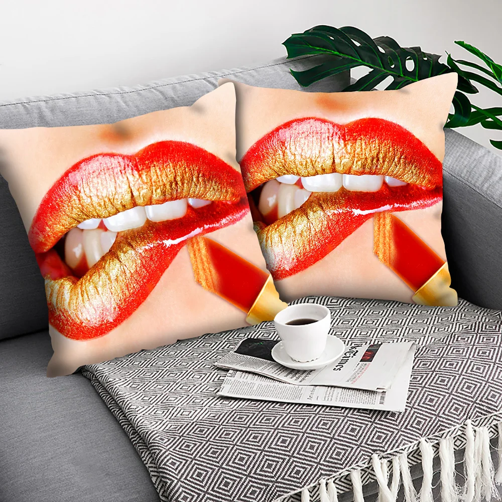 MTMETY Double sided printing Sexy Lip cushion cover Cosmetics Throw Pillow Case Polyester Pillowcover Home Decoration Pillowcase
MTMETY Double sided printing Sexy Lip cushion cover Cosmetics Throw Pillow Case Polyester Pillowcover Home Decoration Pillowcase