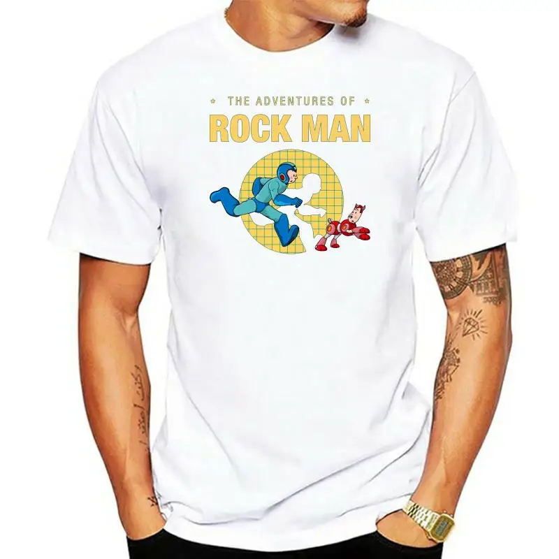 Мужская футболка с коротким рукавом Rockman Megaman Tin Tribute Mega Man TinTin, все размеры, 2019
Мужская футболка с коротким рукавом Rockman Megaman Tin Tribute Mega Man TinTin, все размеры, 2019