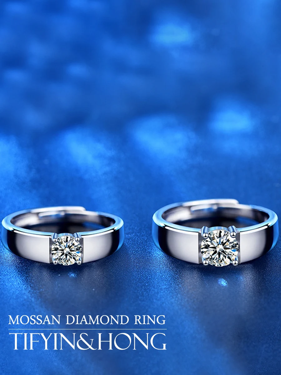 100% Moissanite male diamond ring two carats high quality artificially made S925 silver wedding engagement couple gift jewelry
100% Moissanite male diamond ring two carats high quality artificially made S925 silver wedding engagement couple gift jewelry