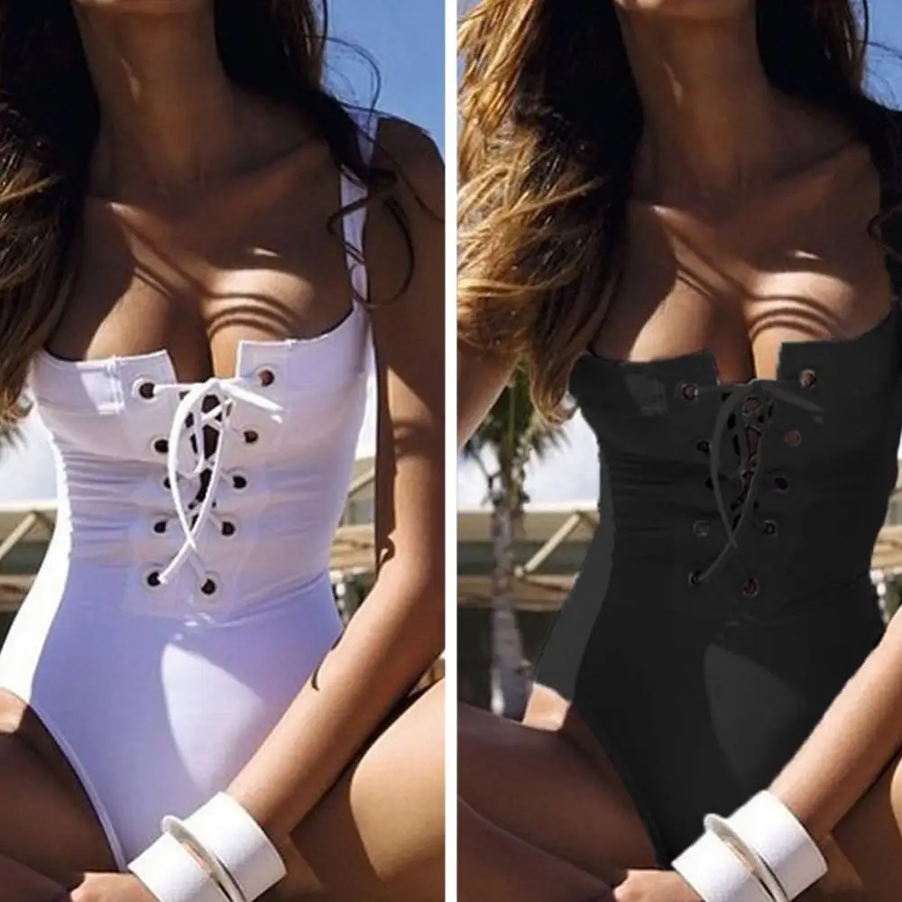 35% Discounts Hot! Sexy Women Push up Lace up One Piece Swimsuit Summer Beach Swimwear Bathing Suit
35% Discounts Hot! Sexy Women Push up Lace up One Piece Swimsuit Summer Beach Swimwear Bathing Suit