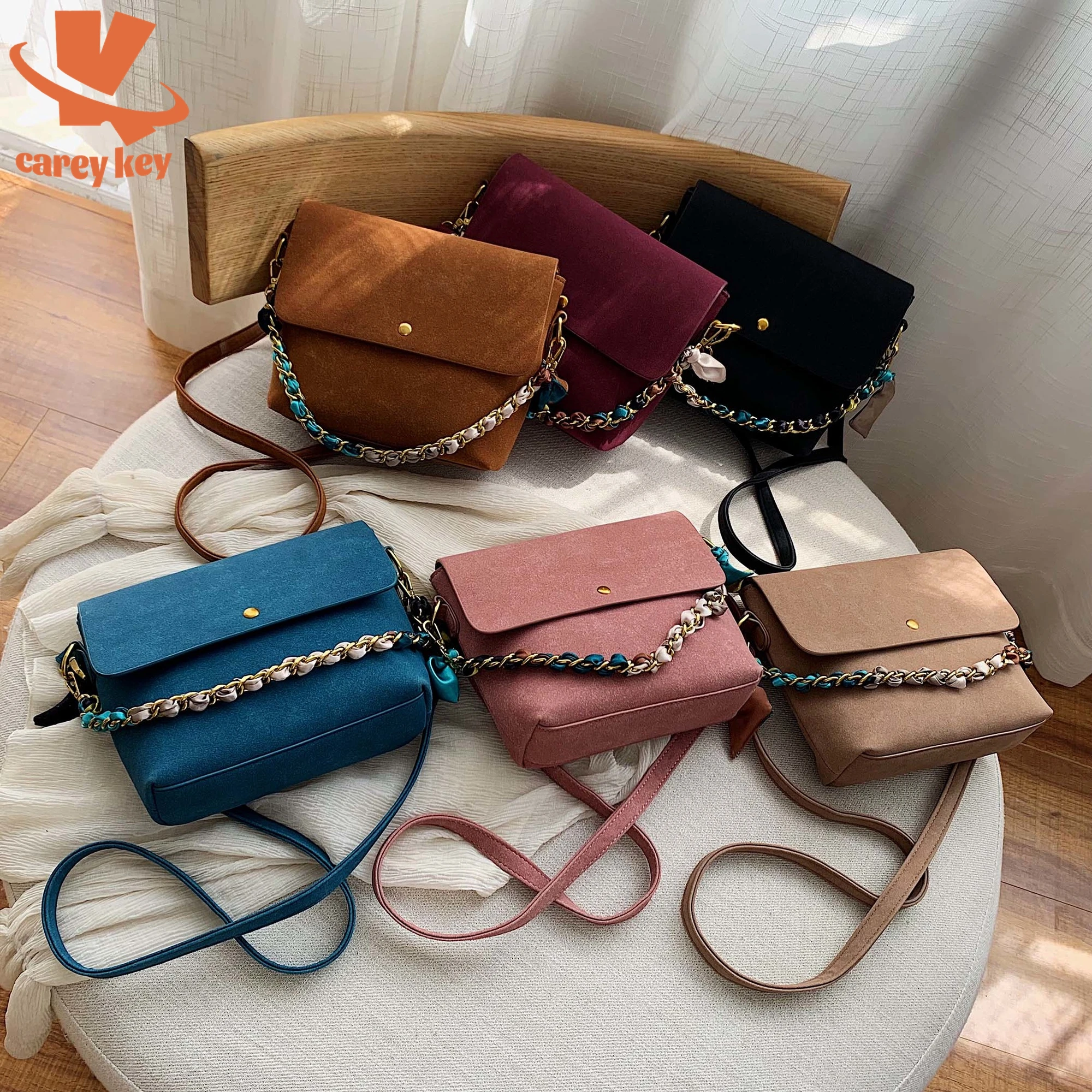 CAREY KAY Scrub Leather Crossbody Bags For Women 2021 Chain Scarf Shoulder Bag Lady Winter Trend Handbags And Purse
CAREY KAY Scrub Leather Crossbody Bags For Women 2021 Chain Scarf Shoulder Bag Lady Winter Trend Handbags And Purse