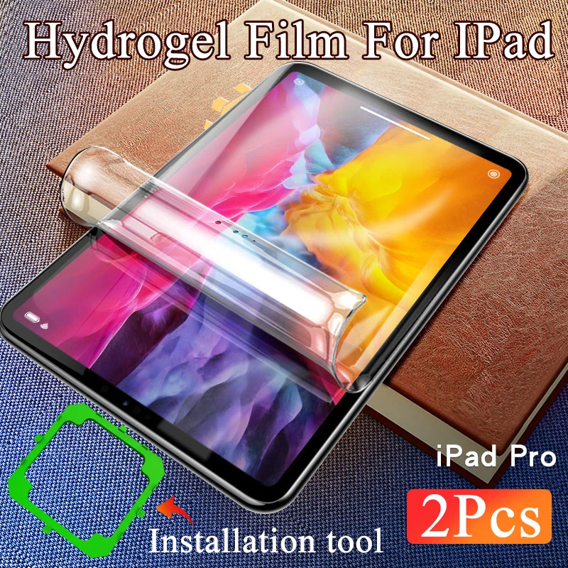 Защитная пленка для IPad Pro 2020 11 12 9 дюймов Гидрогелевая Air 1/2/3 7 HD мягкое полное