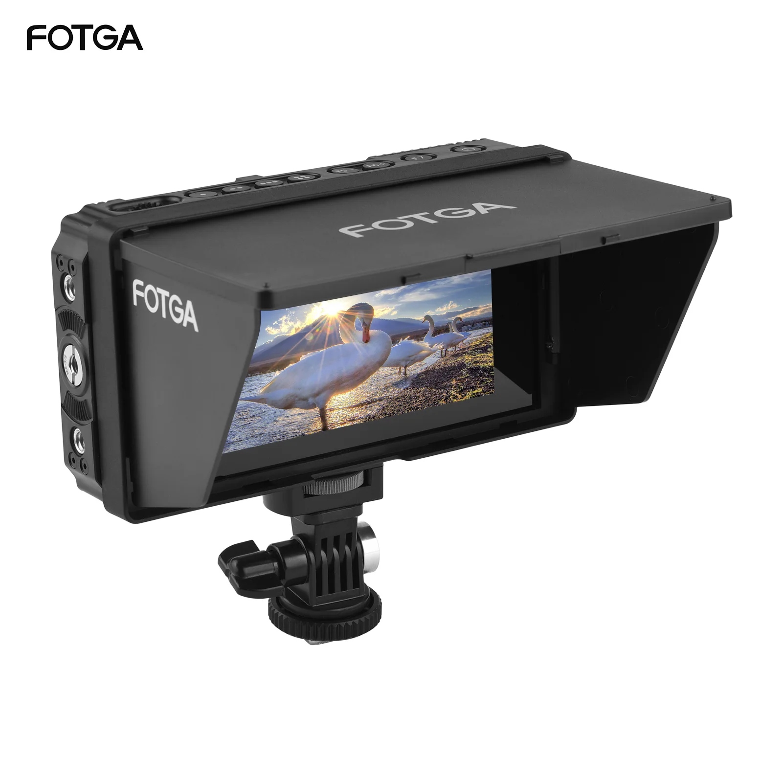 

Переходное кольцо для объективов Fotga E50S 4K 5 "накамерного монитора-Камера полевой монитор сенсорный IPS Экран 2500 нит 3G-SDI 3D LUT USB обновление для ...