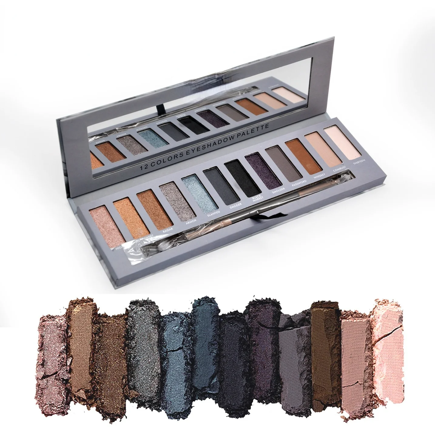 New 12-color Eyeshadow Palette Makeup Beauty Glaze Easy on Eyeshadow Maquillage Female Korean Makeup Wholesale
New 12-color Eyeshadow Palette Makeup Beauty Glaze Easy on Eyeshadow Maquillage Female Korean Makeup Wholesale